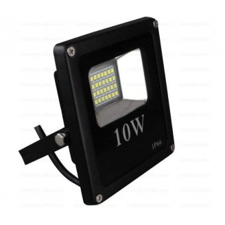 Refletor Led 10W  127V  220V - Bivolt Branco frio