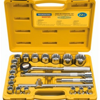 Jogo de Soquets Tramontina Master