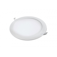 Painel Led de Embutir  Redondo 25W  Bivolt - Branco frio	