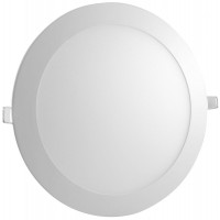 Painel Led de Embutir  Redondo 25W  Bivolt - Branco frio	